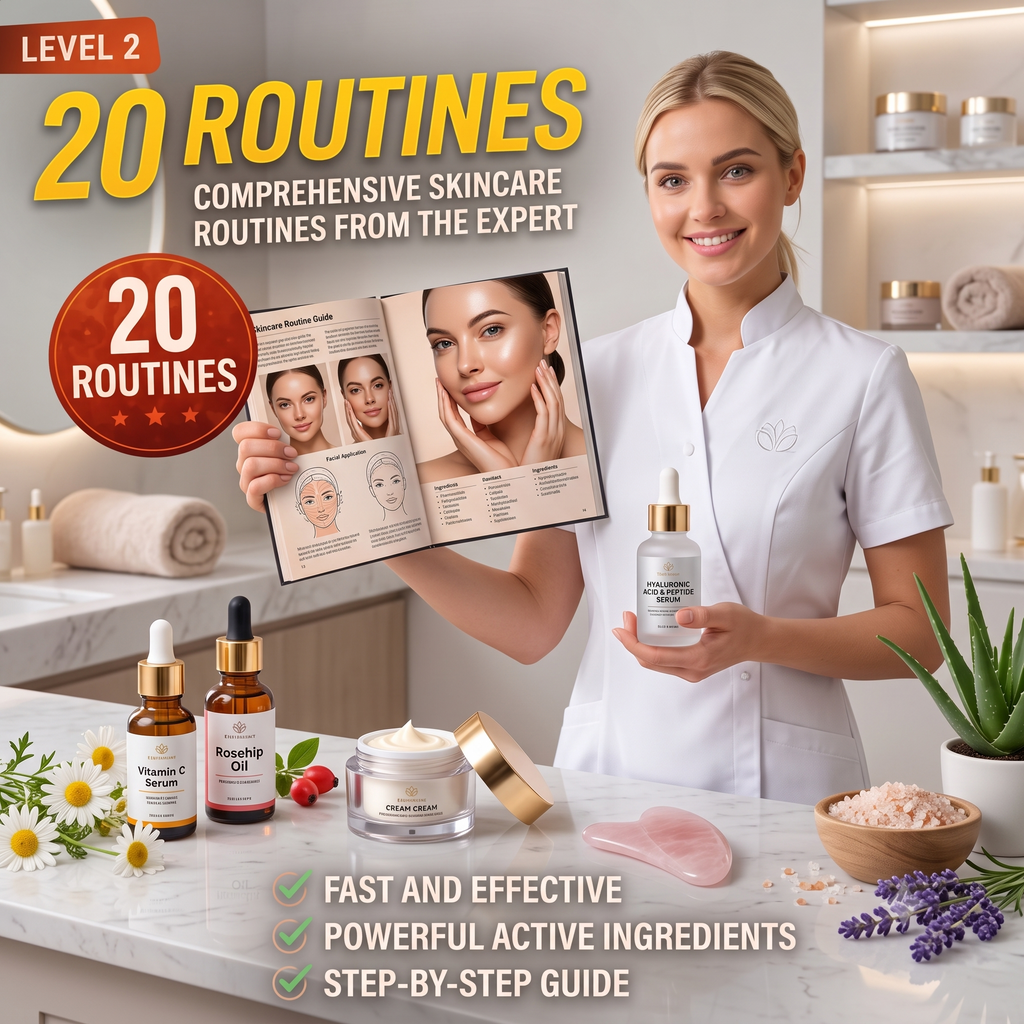 The Advanced 20-Step Organic Skincare Masterclass