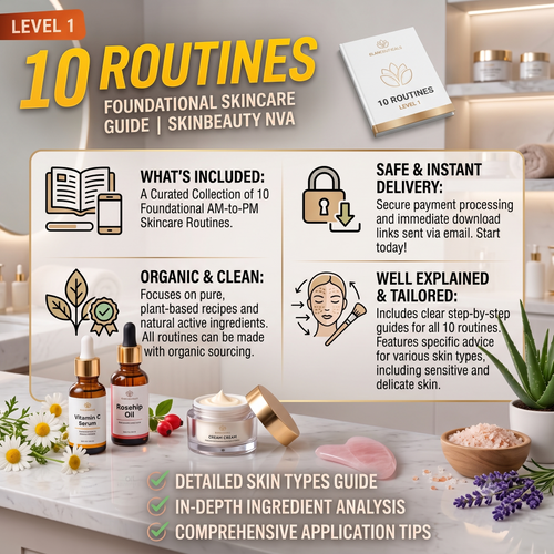 The 10-Step Natural Glow Guide: Essential Routines for Radiant Skin