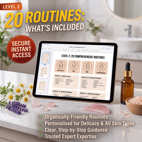 The Advanced 20-Step Organic Skincare Masterclass